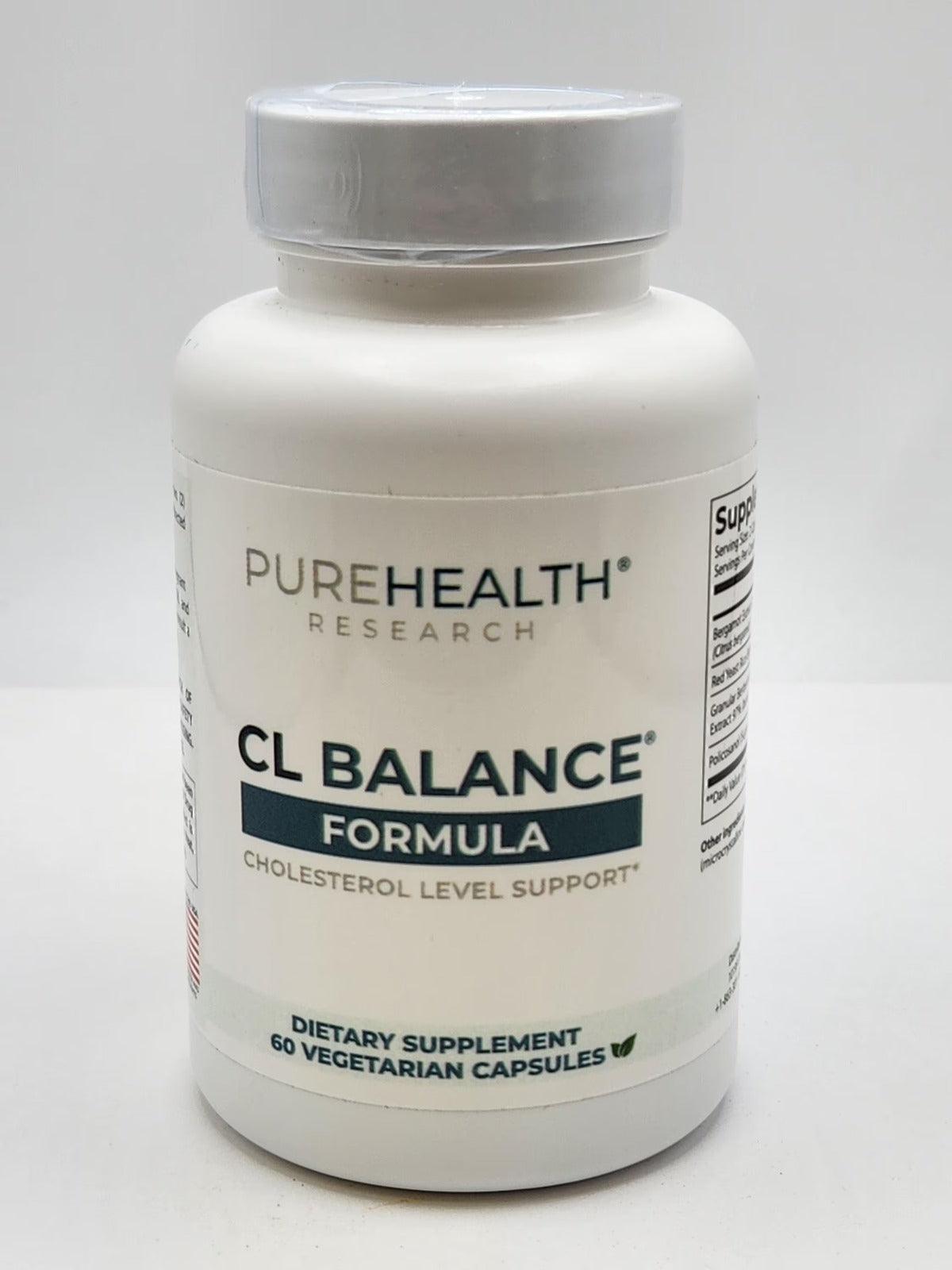 PureHealth Research CL Balance – Heart & Cholesterol Support Formula