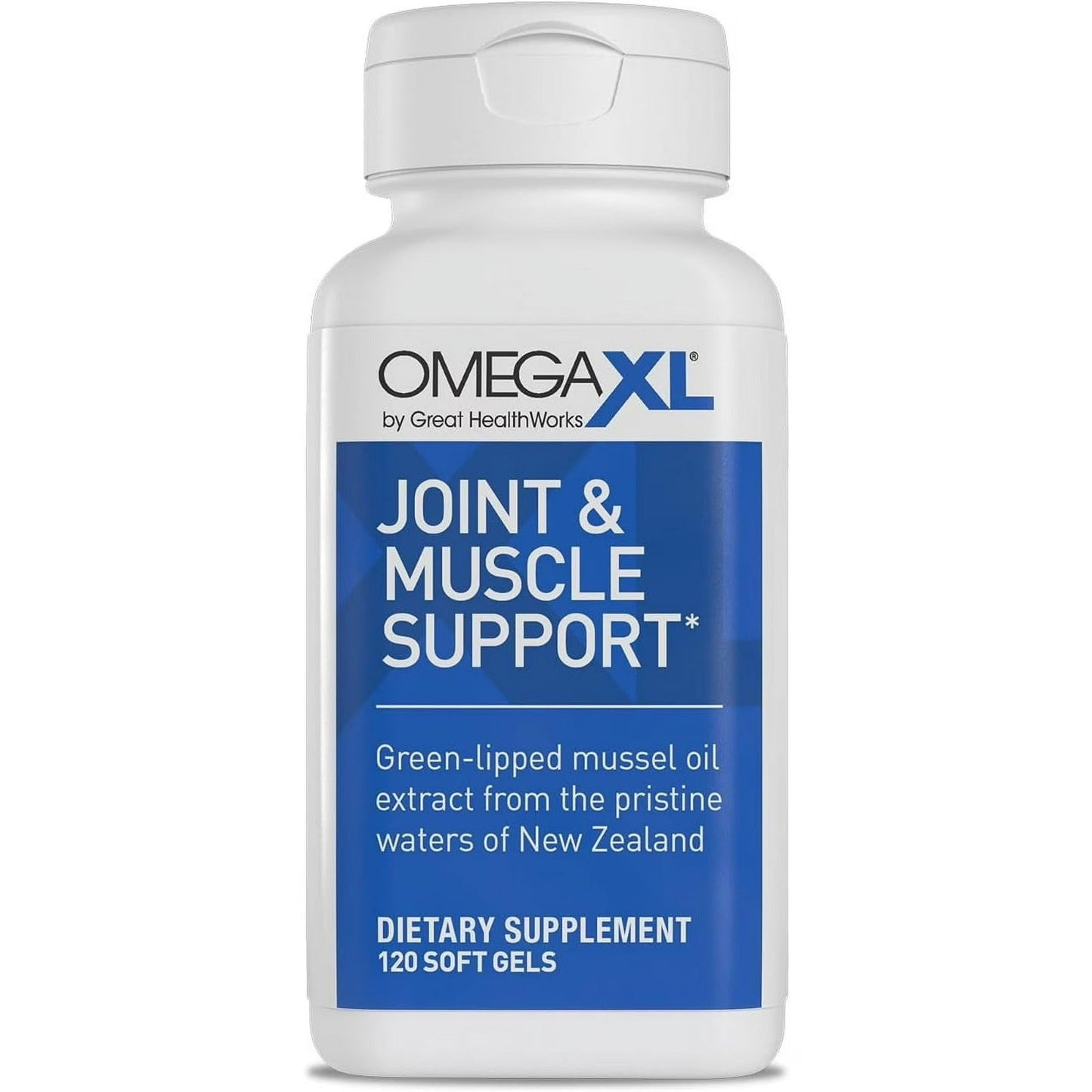 OmegaXL Joint Support Supplement - Natural Muscle 120