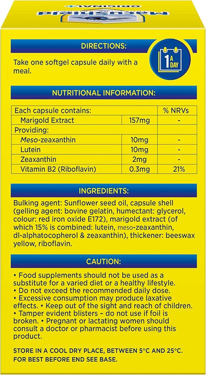 CONFETTIWOW Macushield Capsules – Eye Health & Vision Support – 90 Capsules