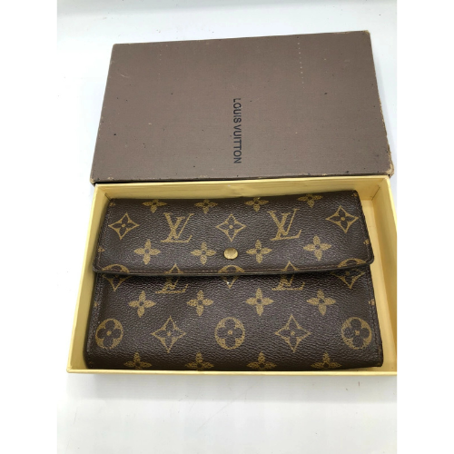 Vintage Louis Vuitton Trifold Monogram Ladies Wallet (Large)  New