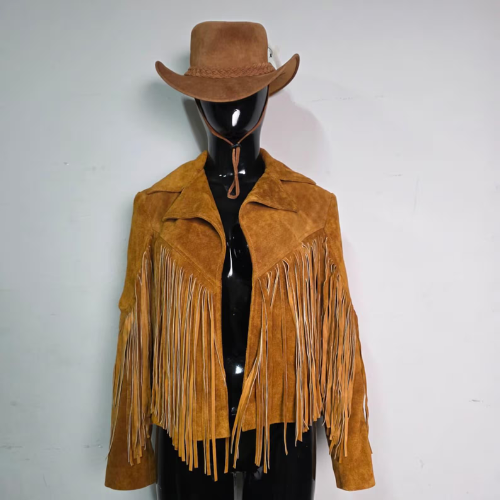 Handmade Tan Suede Cowboy Hat – Western Style Men’s Hat with Braided Band | Rustic Outback Look