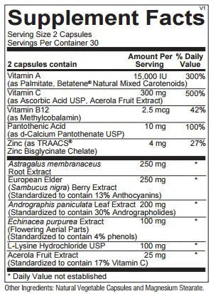 Viracid Immune Support Supplement – 60 Capsules