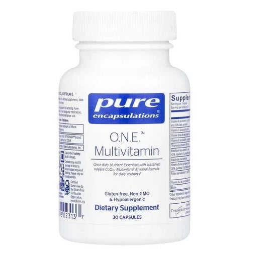 O.N.E. Multivitamin Supplement – Daily Nutrient Support for Energy, Immunity & Wellness (30 Capsules)