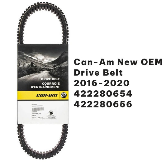 Can-Am OEM Drive Belt 422280654 / 422280656 – Genuine ATV/UTV Replacement Belt (2016–2020 Models)
