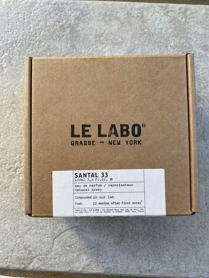 Le Labo Santal 33 Eau De Parfum Spray 100ml / 3.4oz – Open Box Fragrance