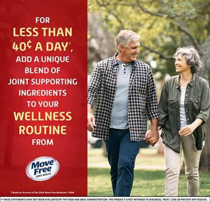 Centrum Move Free Advanced Joint Support – Glucosamine & Chondroitin 1500mg, 120 Tablets