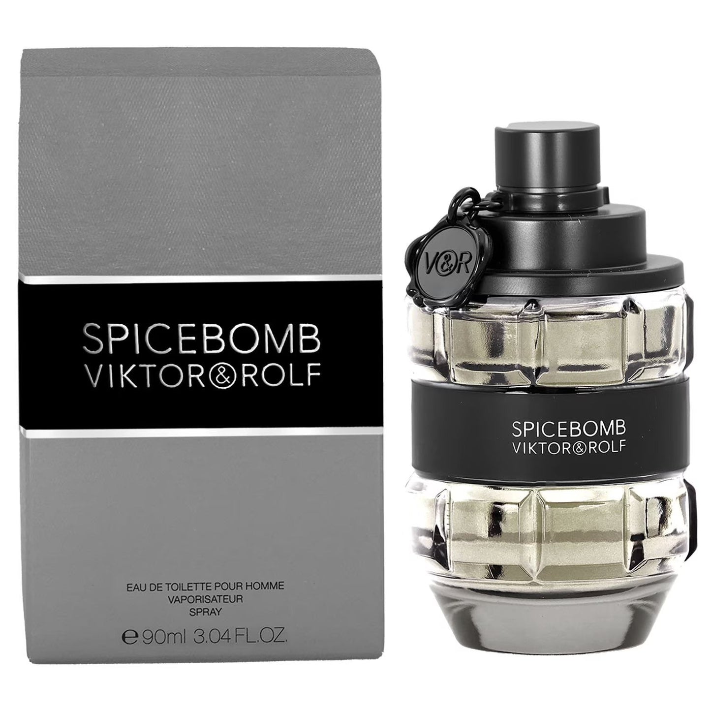 Viktor & Rolf Spicebomb Eau de Toilette for Men – 3.0 fl oz (90ml) Luxury Fragrance by Viktor & Rolf